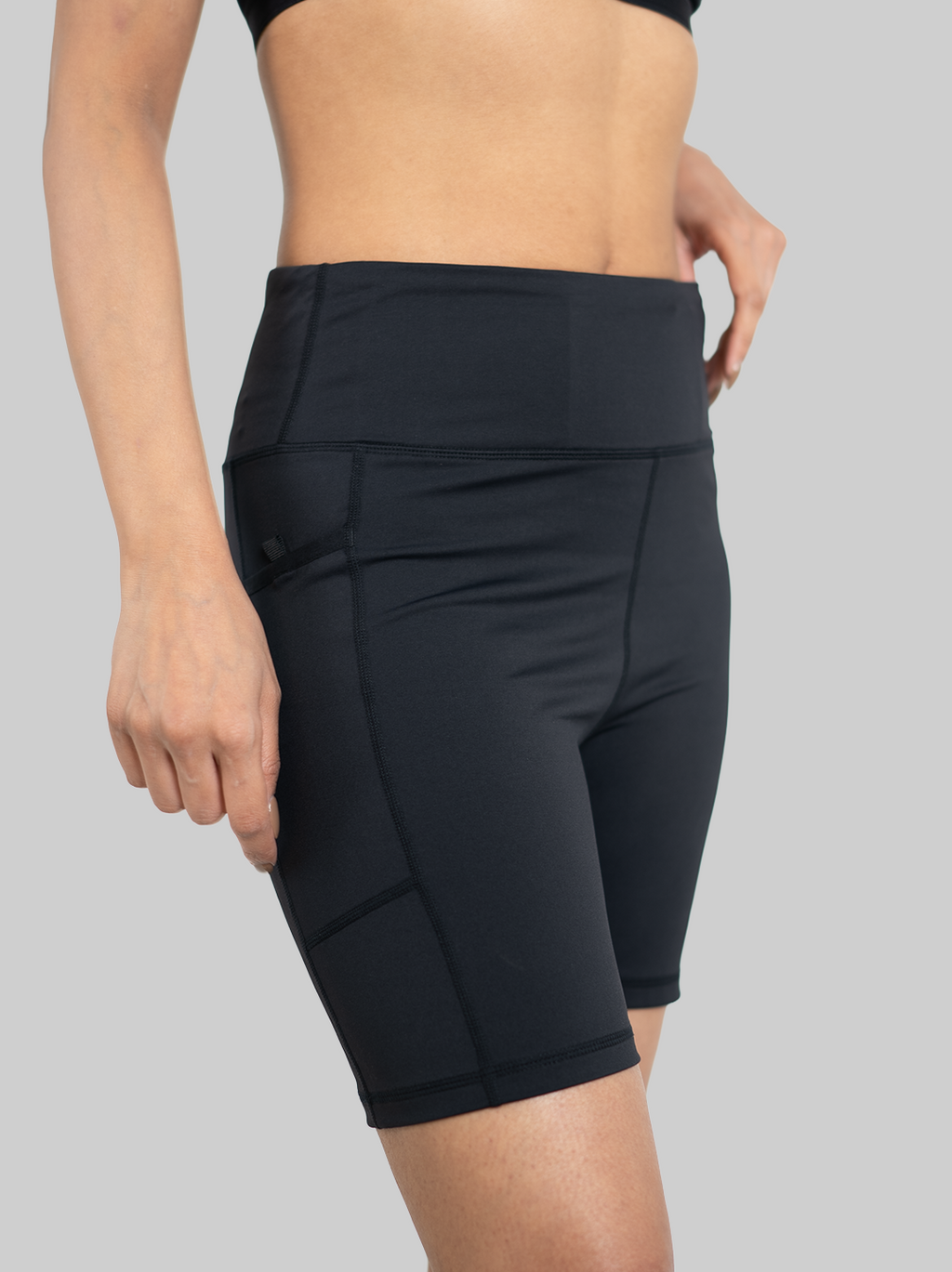 5 Pockets Marathon Running Half Tights