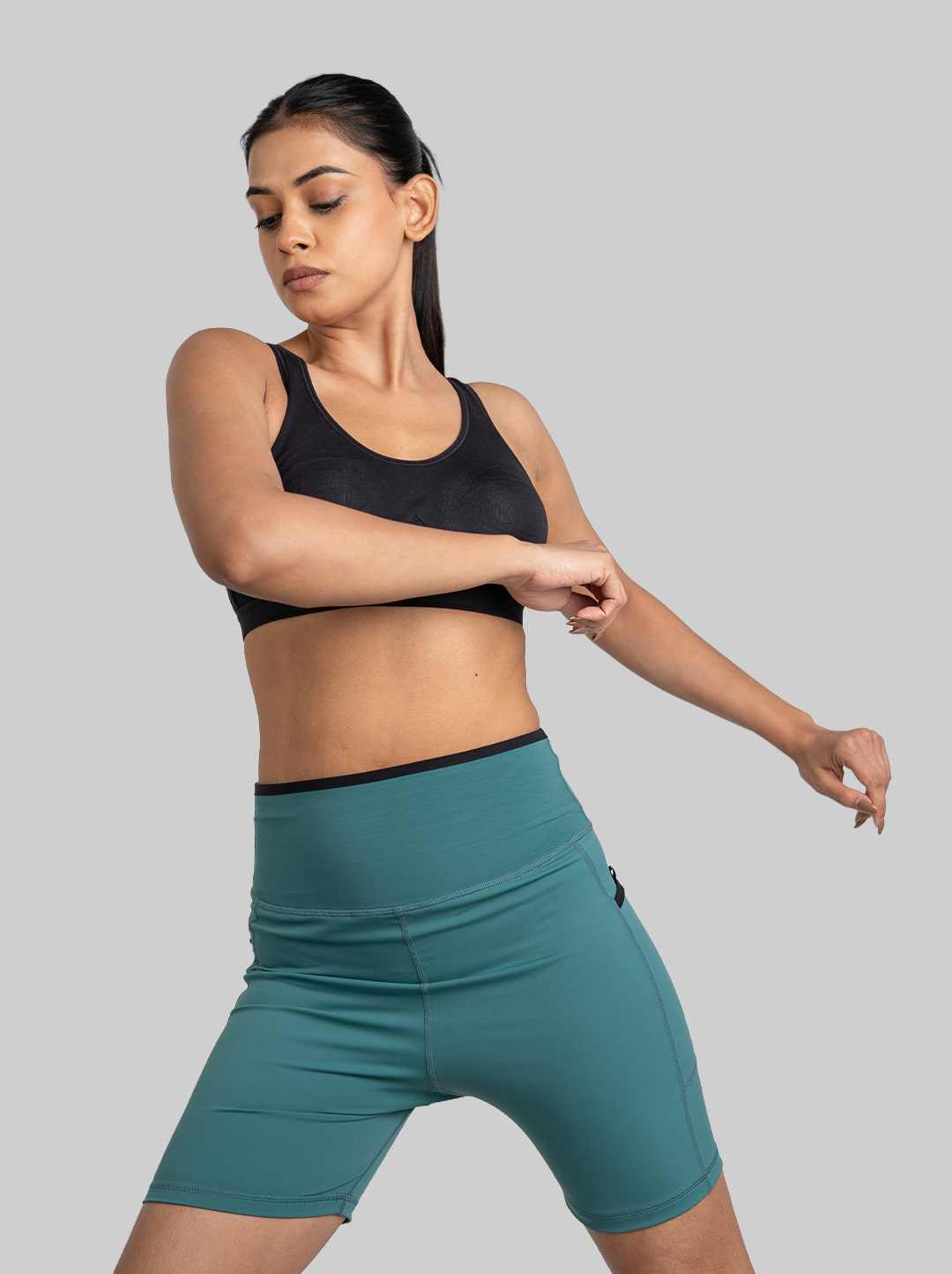 360 Mesh Long-Distance Running Half Tights