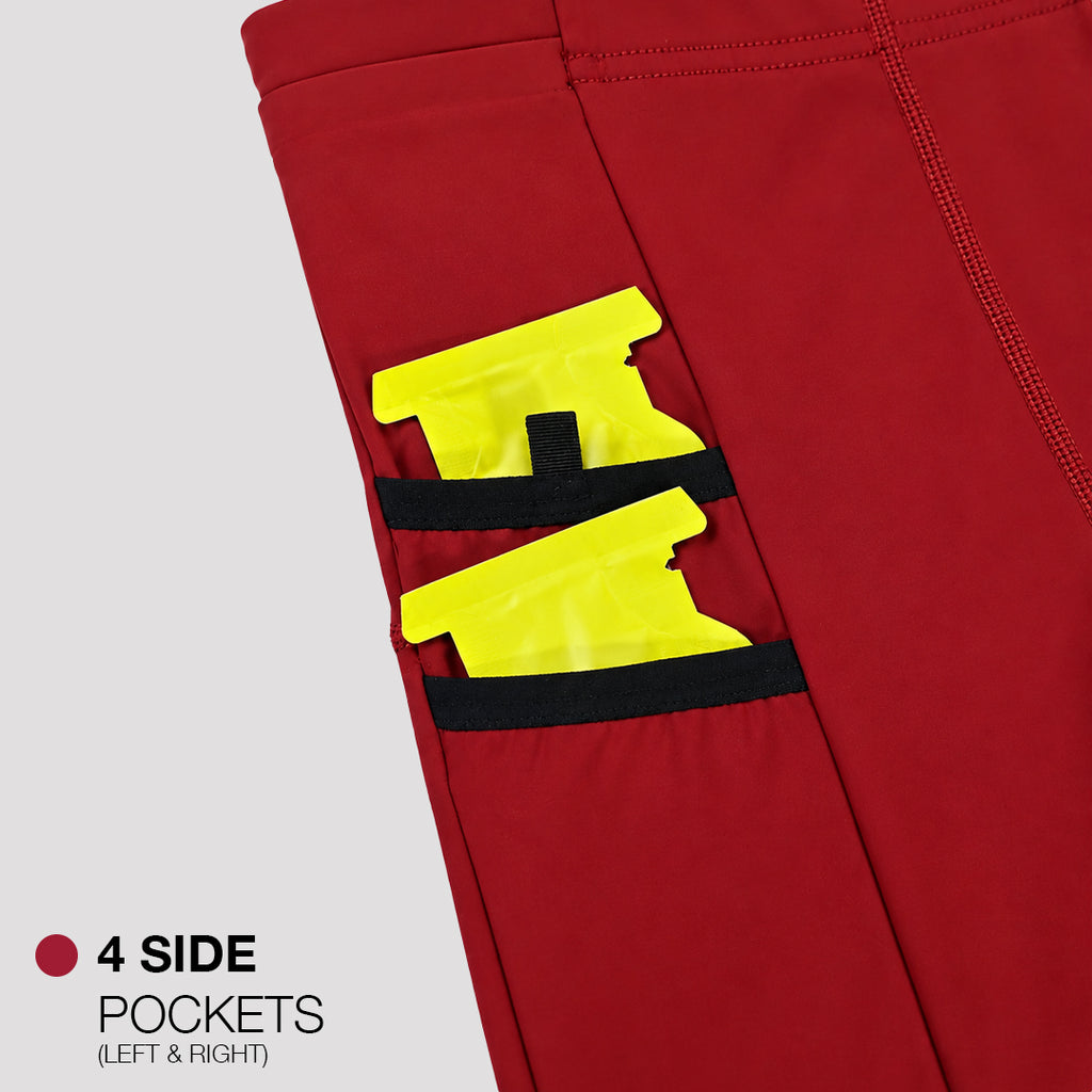 Race Day Half Tights Men ( 8 Pockets )