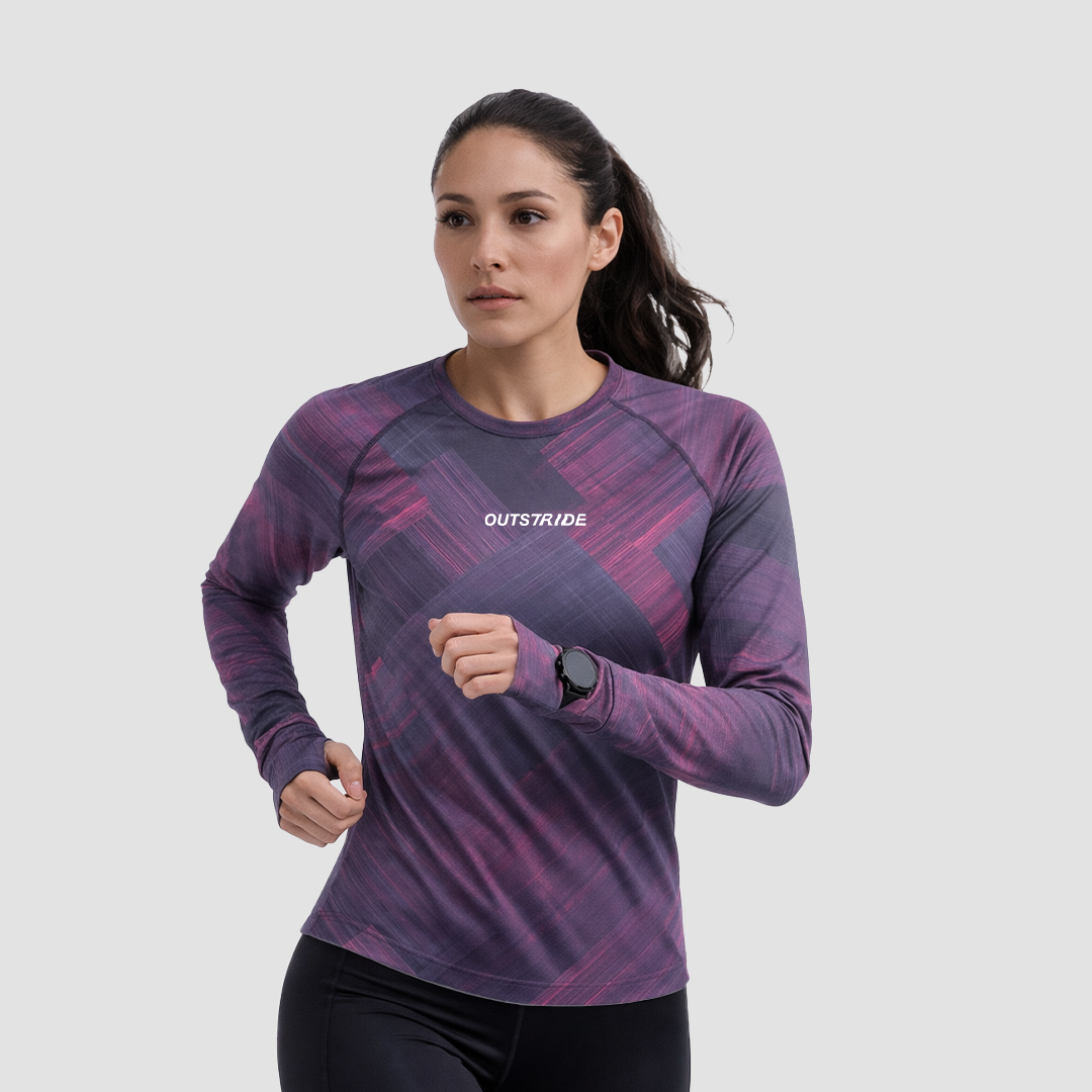 Long Sleeves Running Women Tee