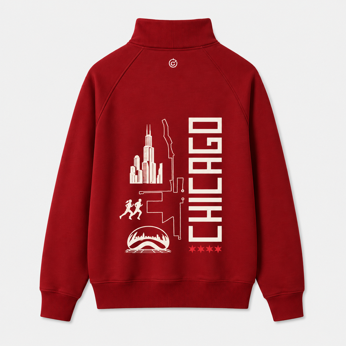 Butter Soft Sweatshirt - Chicago Print