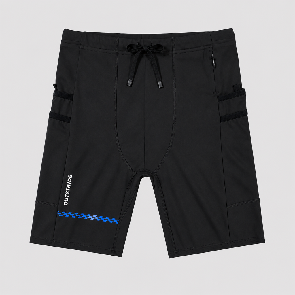 Race Day Half Tights Men ( 8 Pockets )