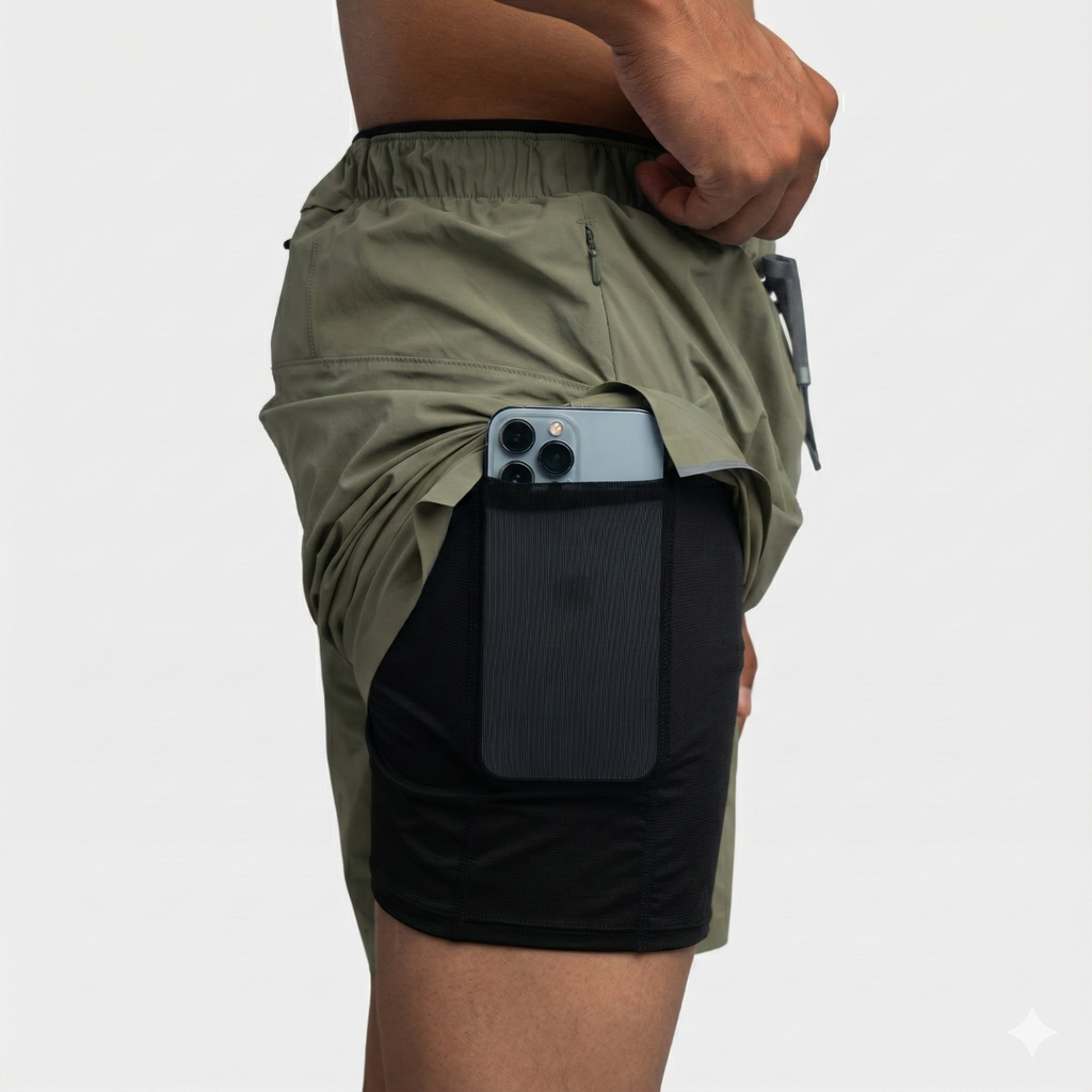 Bare Motion 6” Inseam Shorts - 4 Pockets
