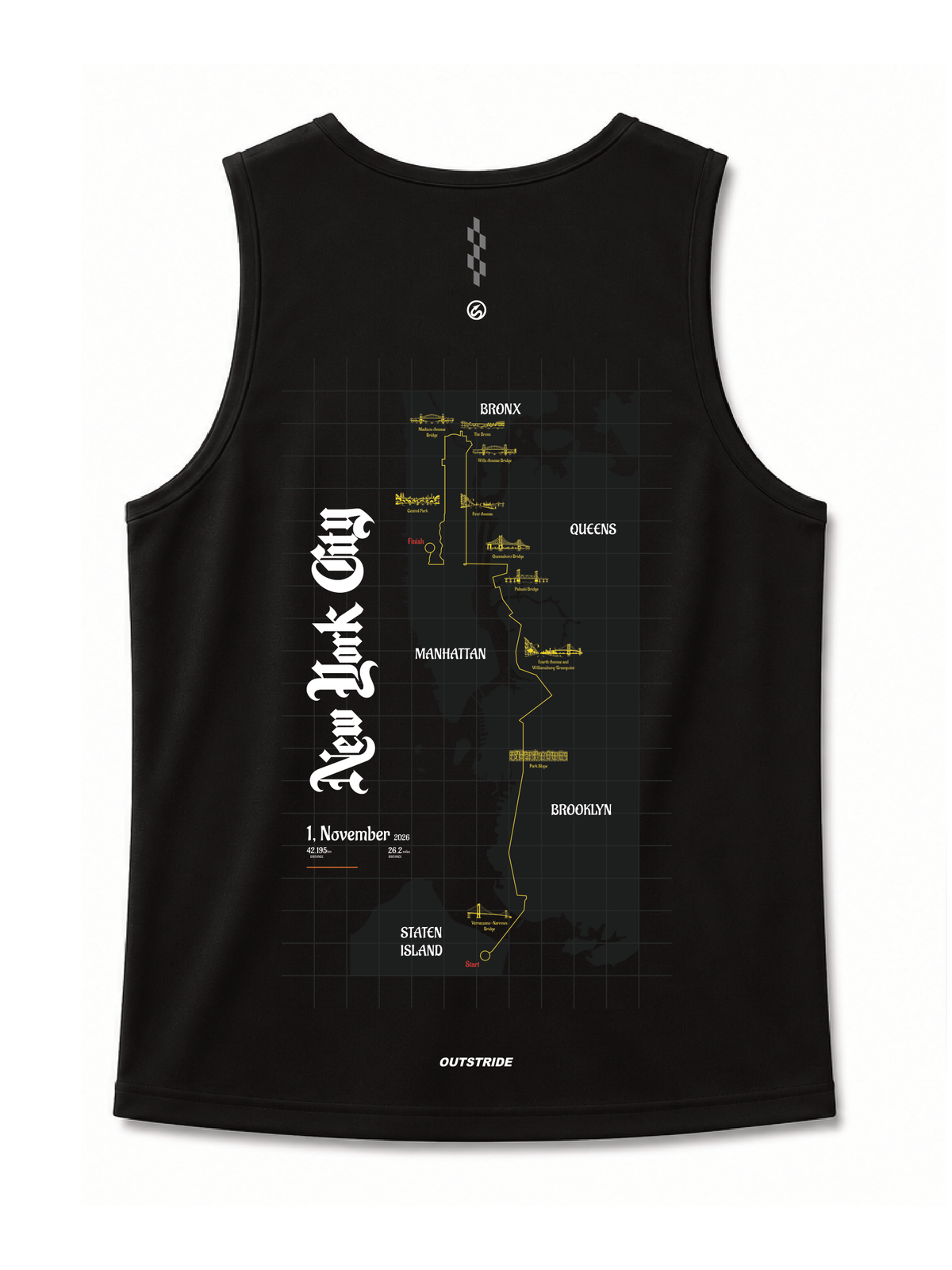 NYC Route Racing tank (Men)