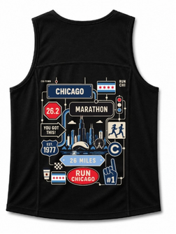 Vapor Tank (Women) - Chicago Print