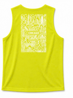 Vapor Tank (Men) - Chicago Print