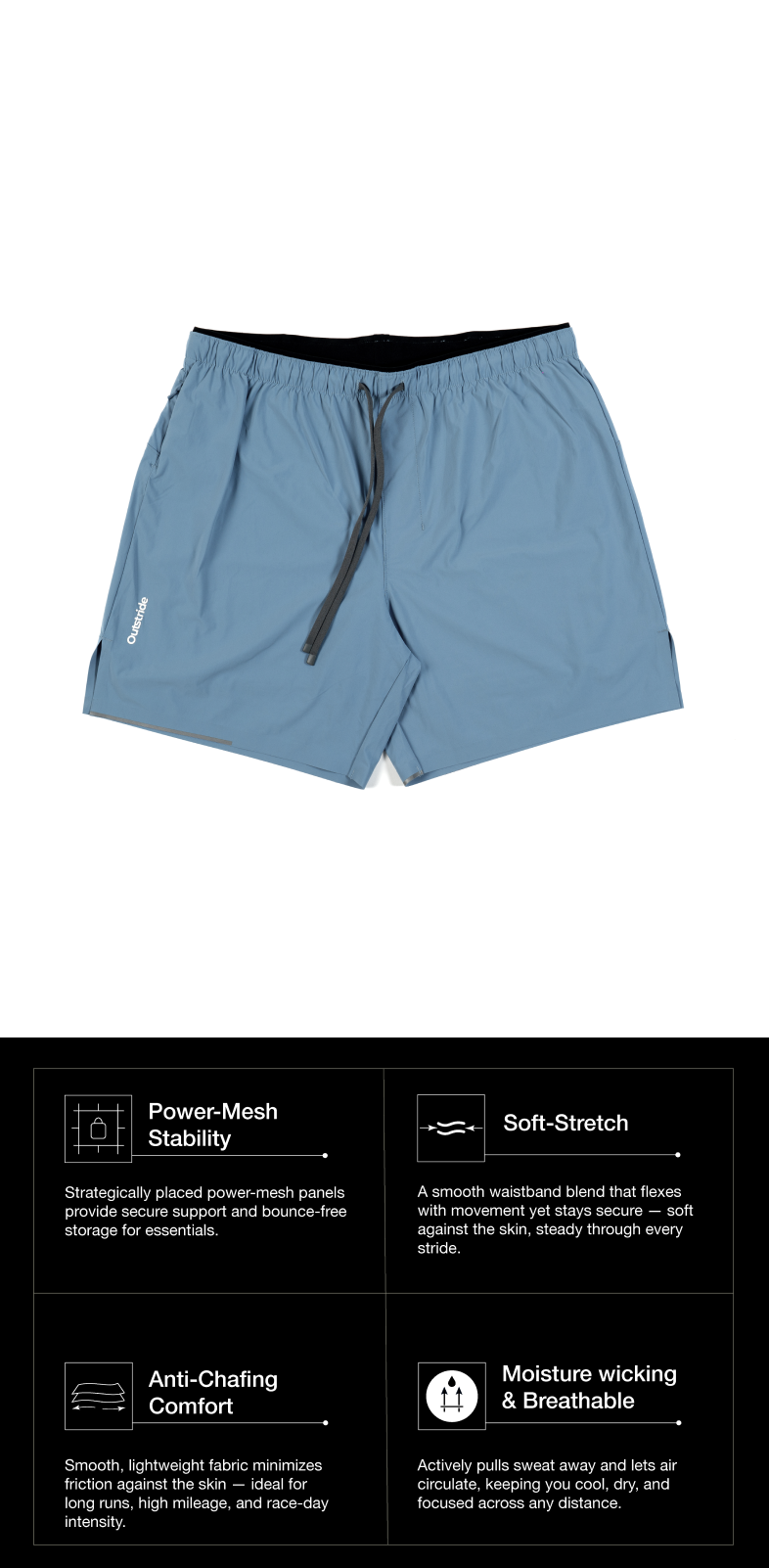 Bare Motion 6” Inseam Shorts - 4 Pockets