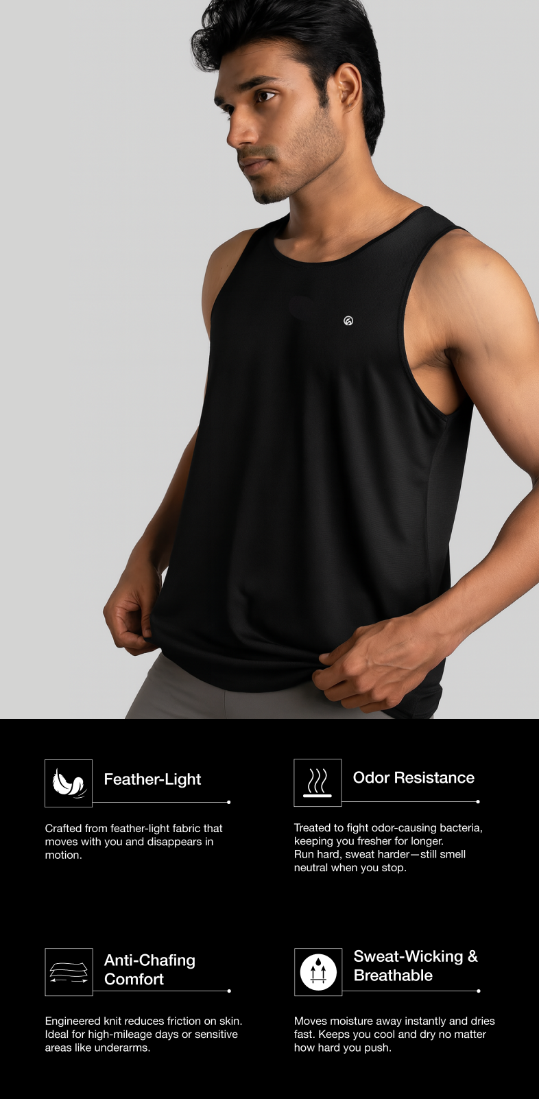 Flex Fit Run Tank